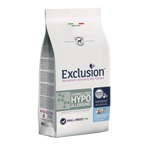 Exclusion Canine Hydrolyzed Hypoallergenic Fish &amp; Corn Starch Small Breed 2kg