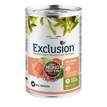 Exclusion Mediterraneo Monoprotein lazacos kutyaeledel felnőtt kutyáknak, 400 g