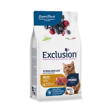 Exclusion Mediterraneo Noble Grain Cat Sterilized Beef 300gramm