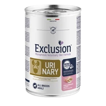 Exclusion Canine Urinary Pork &amp; Sorghum &amp; Rice 400gramm