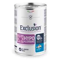 Exclusion Hypoallergenic halas és burgonyás nedves kutyatáp felnőtt kutyáknak, 400 g