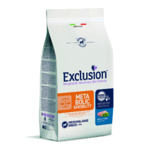 Exclusion Canine Metabolic + Mobility Pork & Fibres Medium & Large Breed 2kg