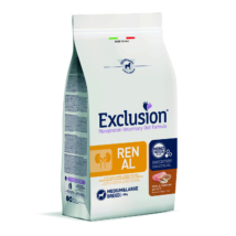 Exclusion Canine Renal Pork &amp; Sorghum and Rice Medium &amp; Large Breed 2kg