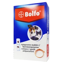 Bolfo bolha elleni gyógyszeres nyakörv 38cm – kutyáknak, macskáknak