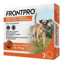Frontpro Rágótabletta kutyáknak 4-10kg 3x28mg
