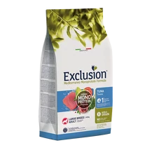 Exclusion Mediterraneo Monoprotein tonhalas kutyatáp nagytestű felnőtt kutyáknak, 12kg
