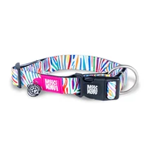 Max &amp; Molly Smart ID nyakörv - Magic Zebra - XS