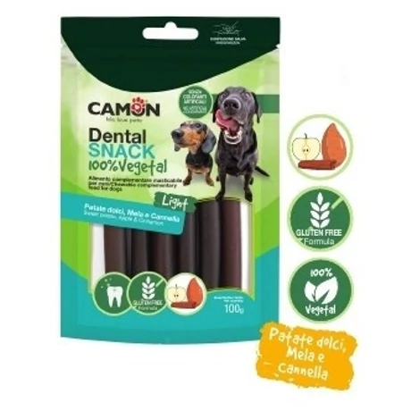 Camon Dental Snack - almás-fahéjas 100g