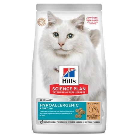 Hill's SP Feline Adult Hypoallergeni No Grain macskatáp