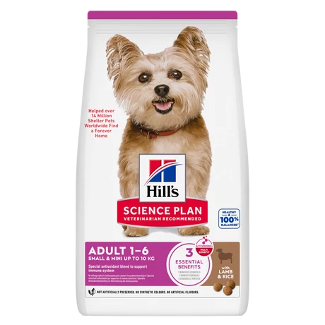 Hill's SP Canine Adult Small&Mini bárány-rizs 6kg