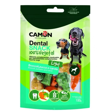 Camon Dental Snacks Vegetal vegán Light jutalomfalat M méret 95g AE366/B