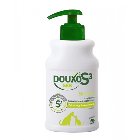 Douxo S3 SEB Sampon kutyáknak és macskáknak 200ml