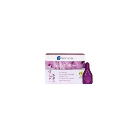 Dermoscent Senior spot-on 0-10kg kutyák és macskák részére 4 x 0.6ml