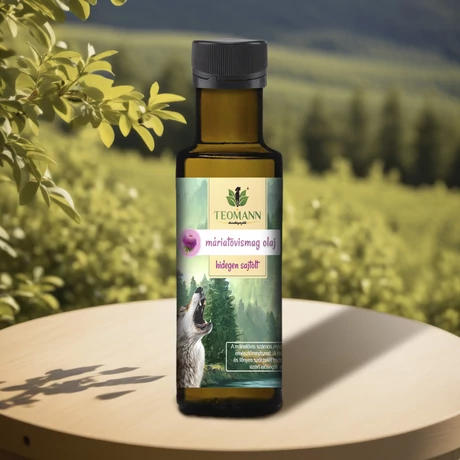 Teomann hidegen sajtolt máriatövismag olaj kutyáknak és macskáknak 100ml