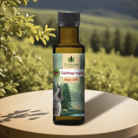 Teomann hidegen sajtolt csipkebogyómag olaj kutyáknak 100ml