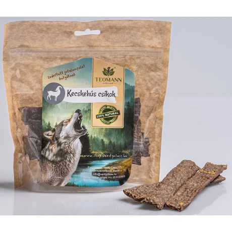 Teomann Szárított Kecskehús csíkok 125g