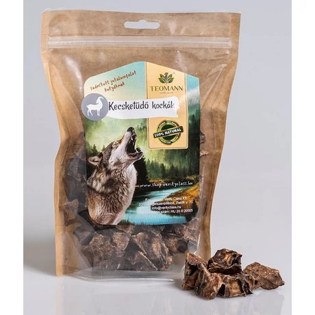 Teomann szárított kecsketüdő kockák 125g