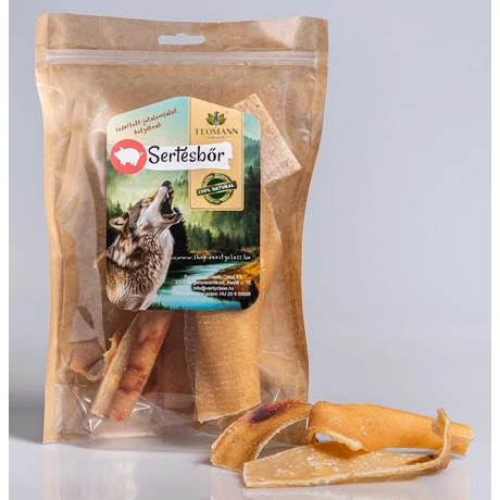 Teomann Szárított Sertésbőr 125g
