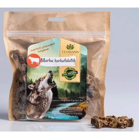 Teomann Szárított Marha Kockafalatok 400g