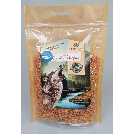 Teomann szárított édesvizi garnéla topping 500g