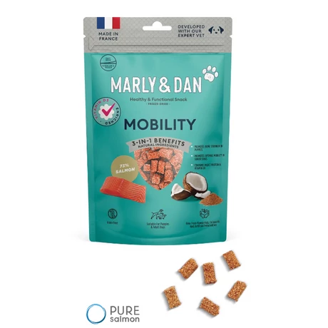 Marly & Dan Mobility ízületvédő jutalomfalat felnőtt kutyáknak 50g