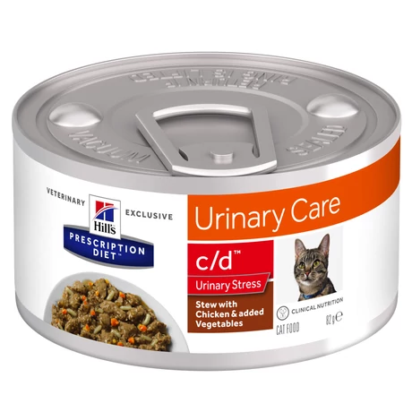 Hill's PD Feline c/d Multicare Urinary Stress Chicken stew 82g