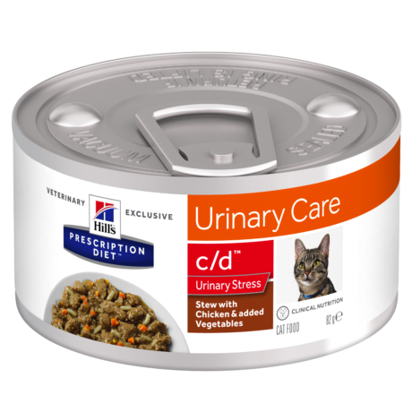 Hills PD Feline c/d Multicare Urinary Stress stew 12x82g