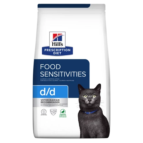 Hills PD Feline d/d Food Sensitivities Duck & Pea 3kg