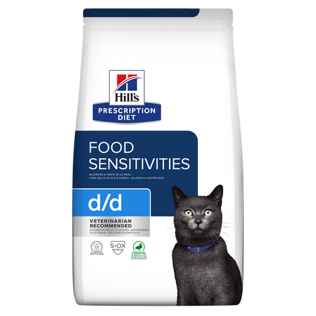 Hill's PD Feline D/D Food Sensitivities Duck &amp; Pea 1.5 kg