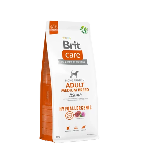Brit Care Hipoallergén Adult Medium Breed Lamb & Rice