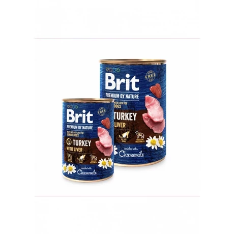 Brit Premium by Nature Paté Turkey with Liver 800g