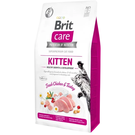 Brit Care Cat Grain Free KITTEN Chicken and Turkey 0,4kg