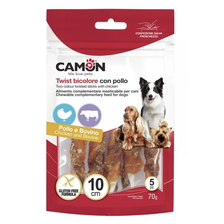 Camon Twist Bi-Color Marhabőr pálcikák baromfival