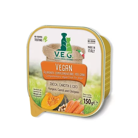 Marpet VEG Vegán Tök, sárgarépa, csicseriborsó konzerv 150g