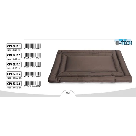 CP087/D.5 Párna szögletes brown 120x75cm HI-TECH