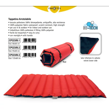 CP223/B.1 Fekhely matrac roller RED 80x60cm