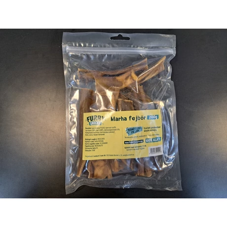 Szárított Marha fejbőr 15cm/200g