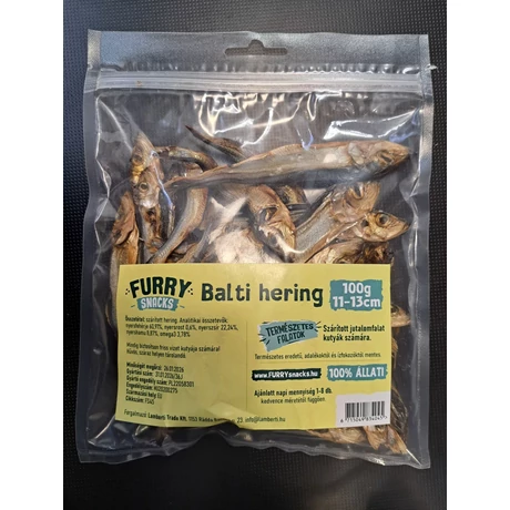 Szárított Balti hering 100g 11-13cm