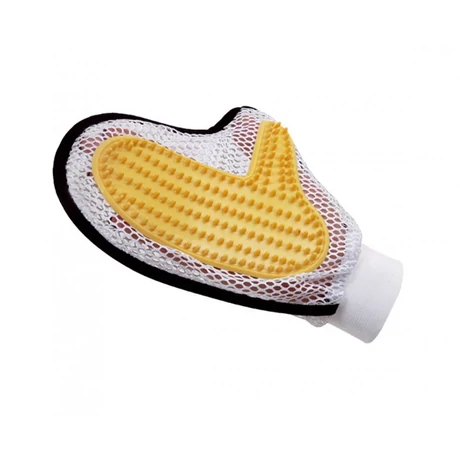 B189/B Mágikus szőrfésülő kesztyű hálós