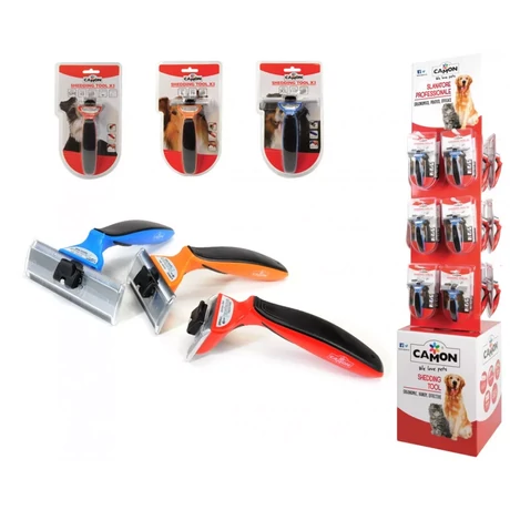 B350 Trimmelő dupla pengés Shedding Tool X3 -SM -4,5 cm