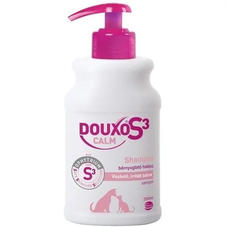 Douxo S3 Calm Sampon kutyáknak és macskáknak 200ml
