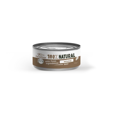 Fresh Farm marhahúsos mousse macskaeledel felnőtt macskáknak
