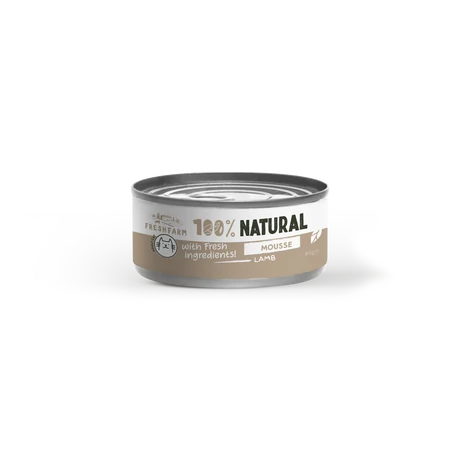 Fresh Farm Natural bárányos mousse macskaeledel macskáknak