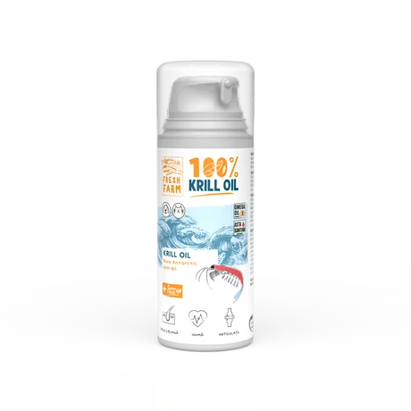 Fresh Farm 100% tiszta antarktiszi krill olaj kutyáknak és macskáknak 100ml