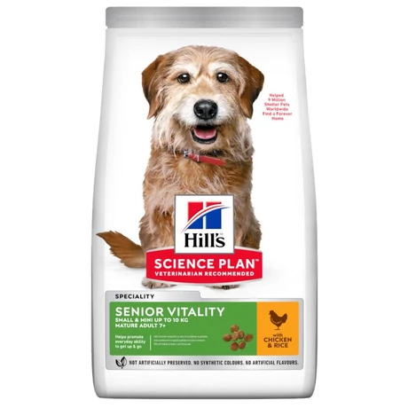Hill's SP Canine Senior Vitality Small &amp; Mini Chicken 1.5kg