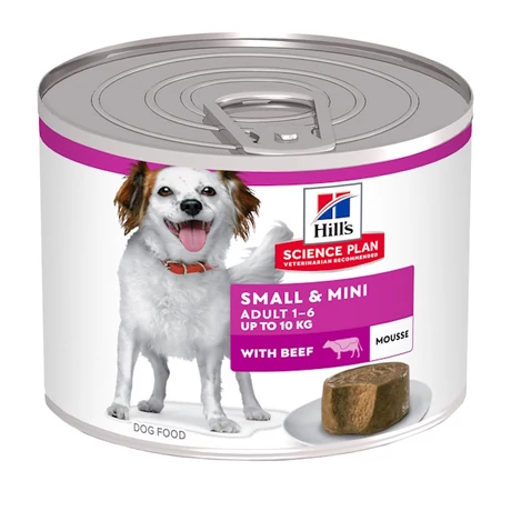 Hill's Science Plan Small & mini Adult mousse kutyaeledel felnőtt kistestű és mini kutyáknak