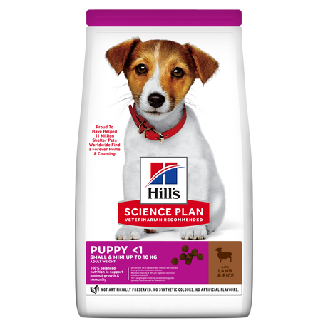 Hill's SP Canine Puppy Small & Mini  Lamb & Rice 1,5kg
