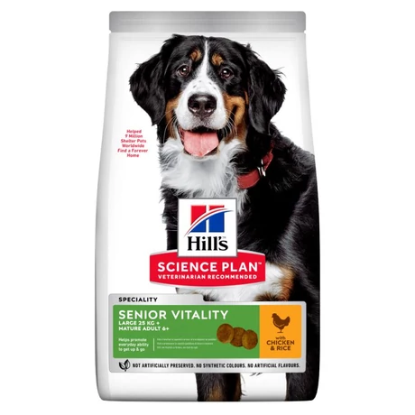 Hill's SP Canine Senior Vitality Large Chicken 14kg