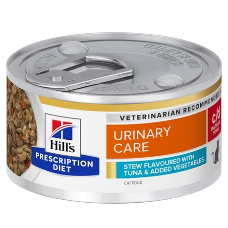 Hill's PD Feline c/d Multicare Urinary Stress Chicken stew 82g tonhalas