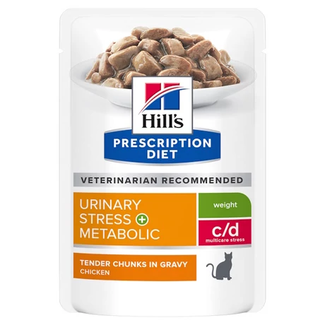 Hill's PD Feline c/d Urinary Stress + Metabolic alutasakos